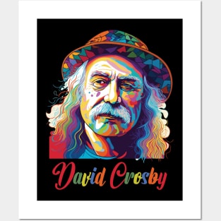 David Crosby Posters and Art